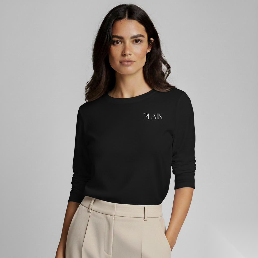 Plain Black Long Sleeve