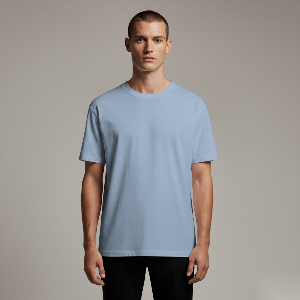 Signature Light Blue Tee