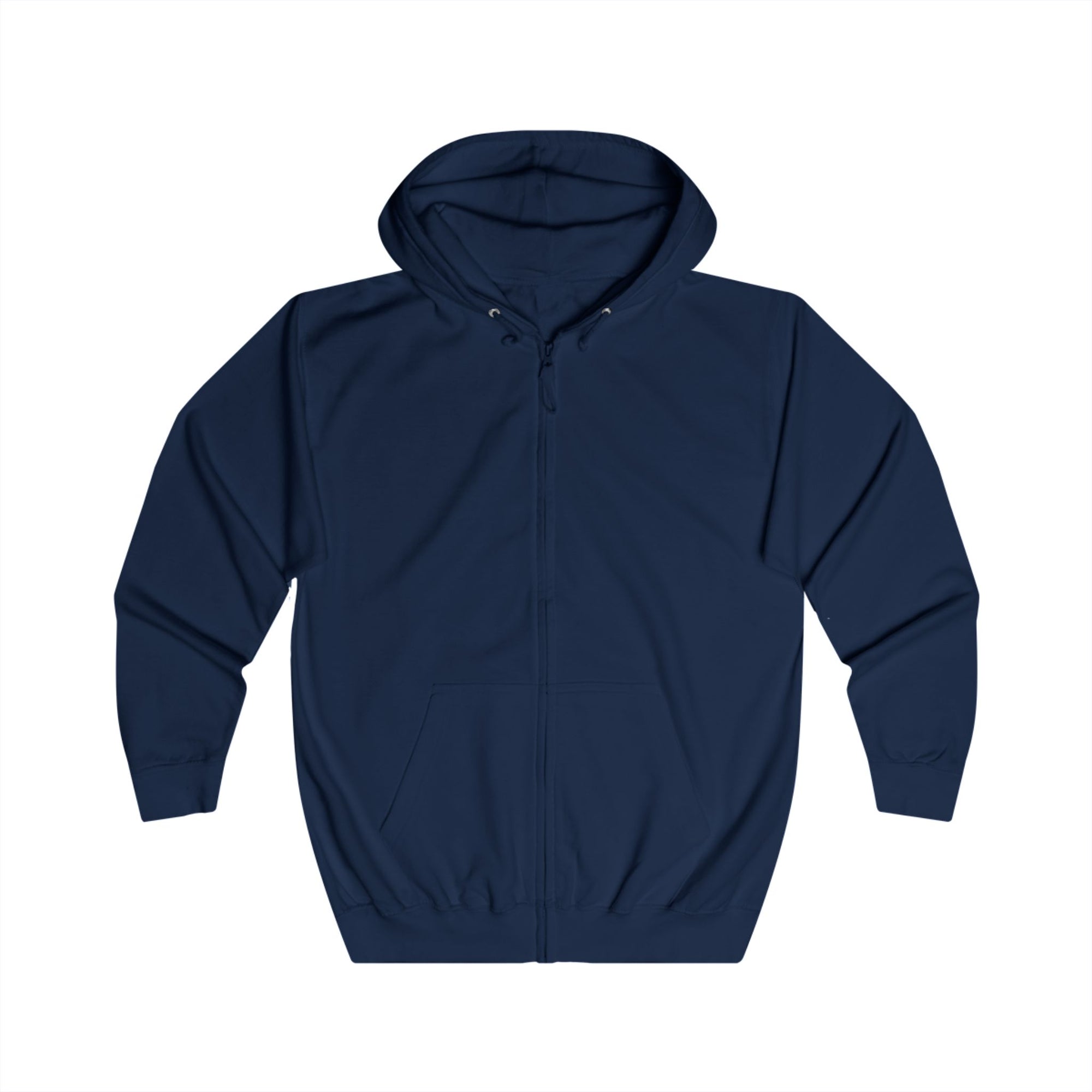 Signature Navy Zip Hoodie