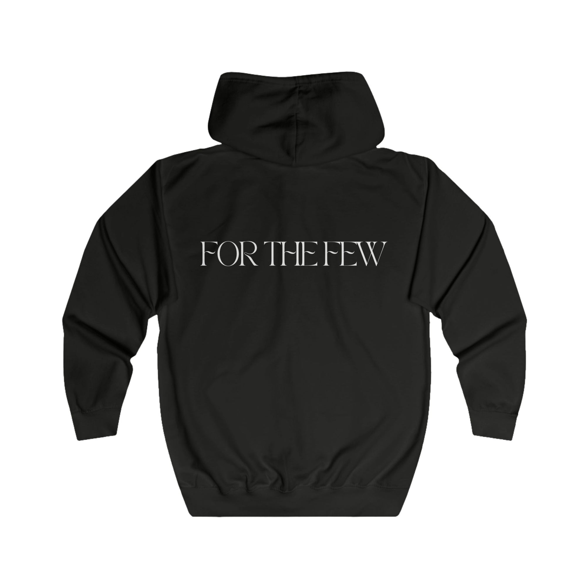 Signature Black Zip Hoodie