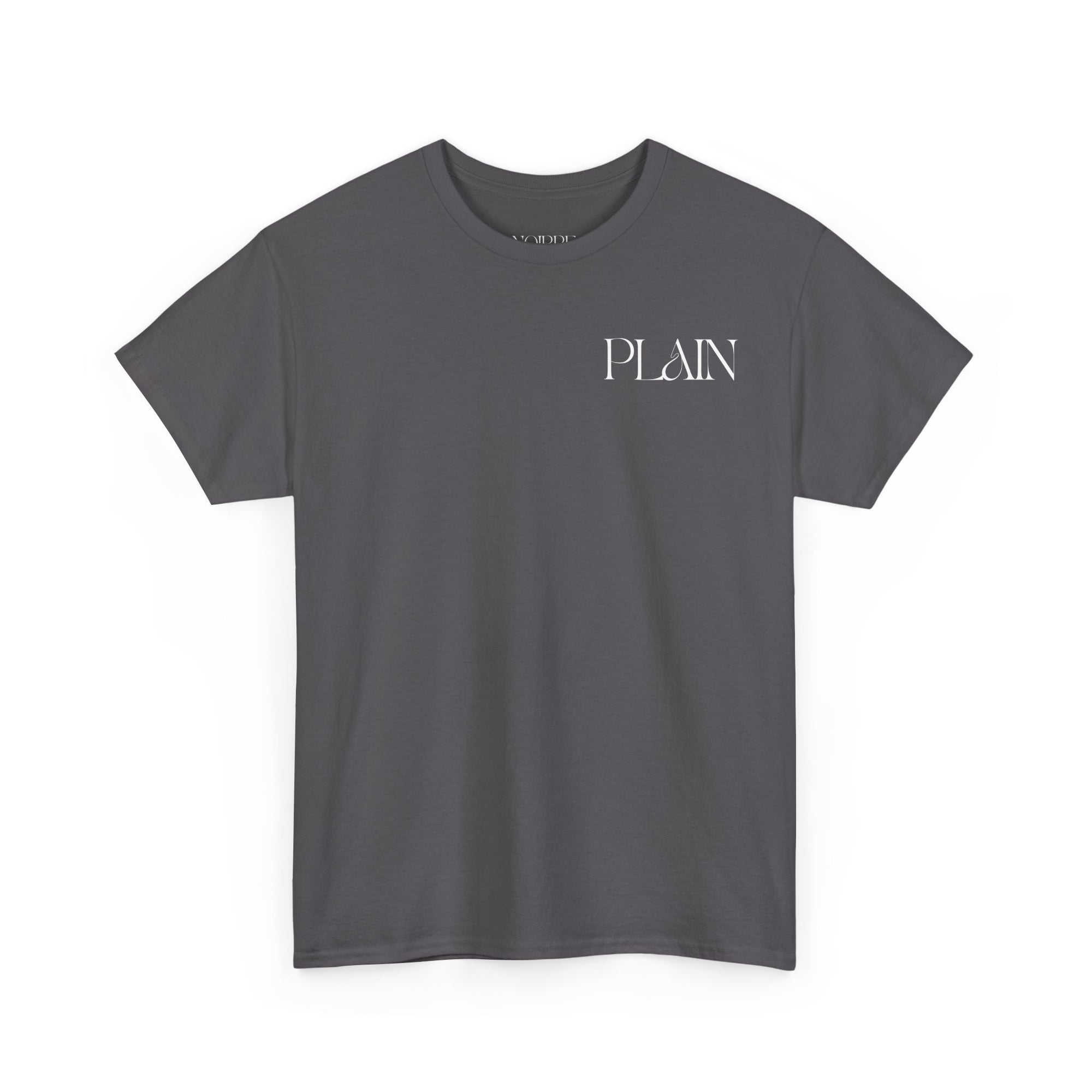 Plain Charcoal Tee