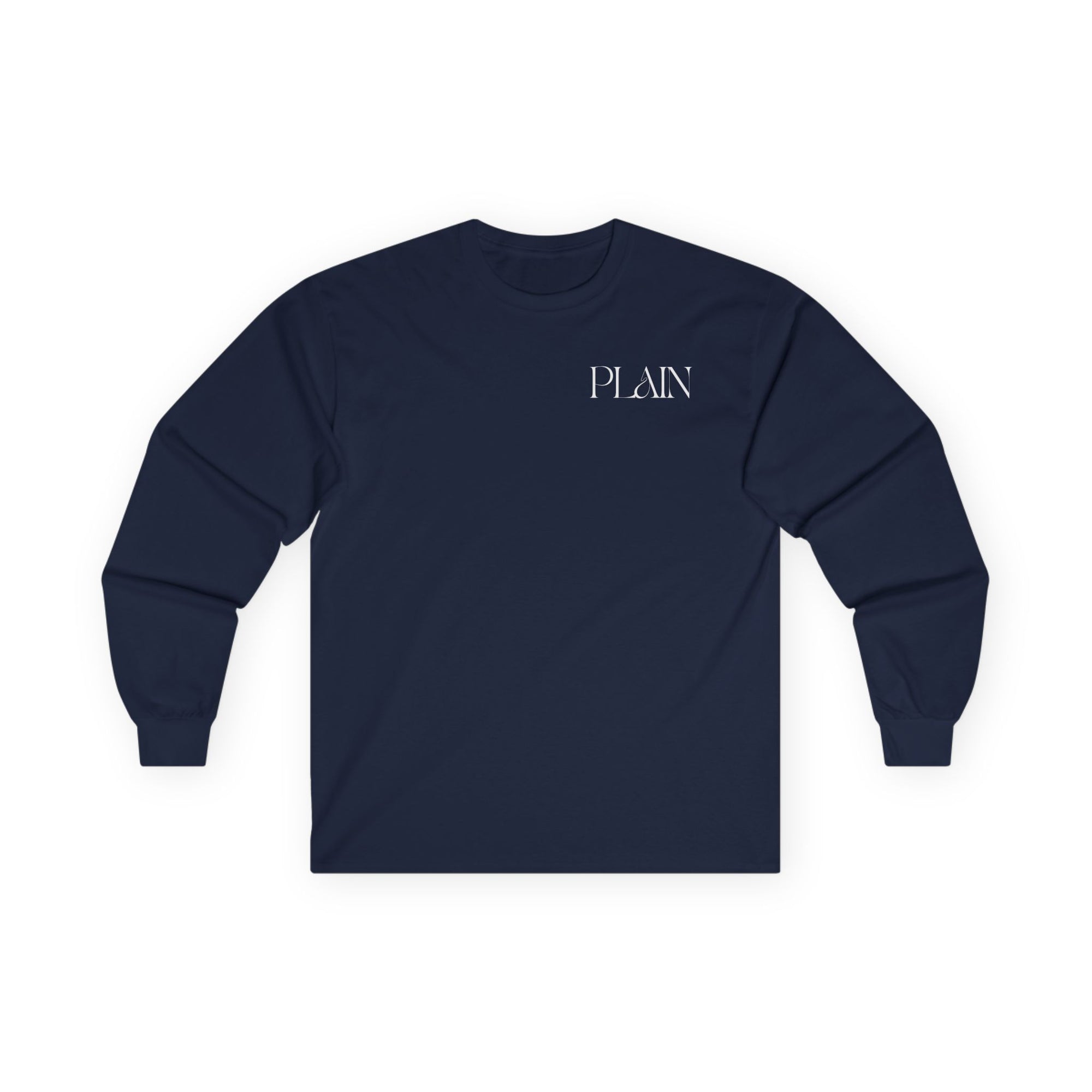 Plain Navy Long Sleeve