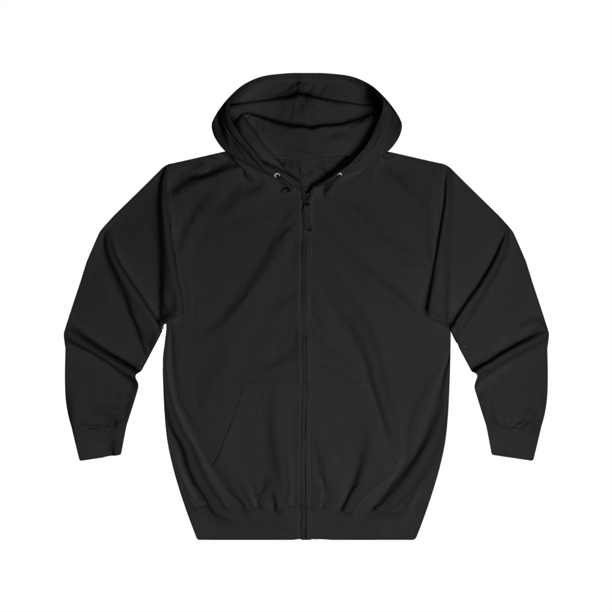 Signature Black Zip Hoodie