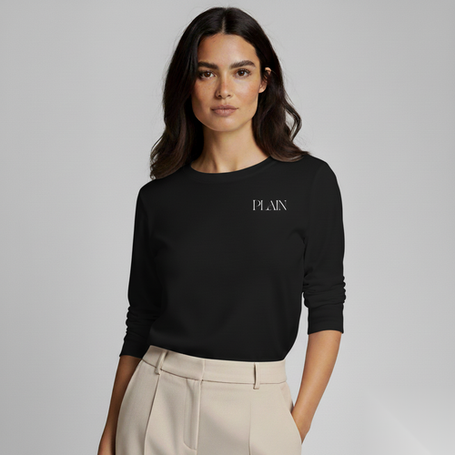 Plain Black Long Sleeve
