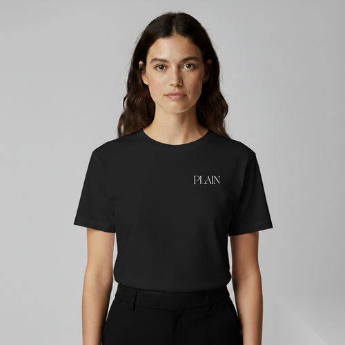 Plain Black Tee