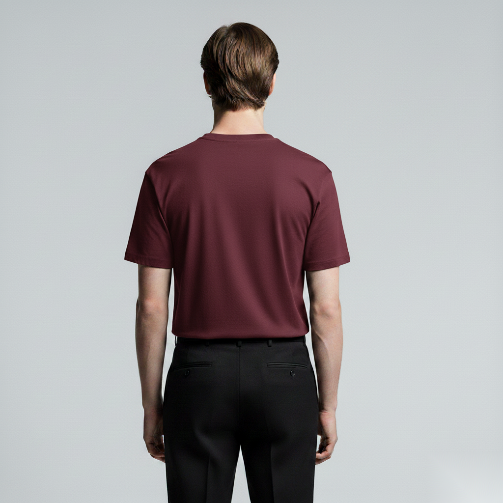 Plain Maroon Tee