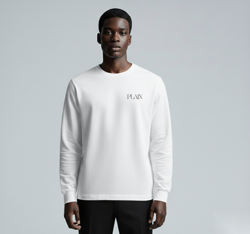 Plain White Long Sleeve