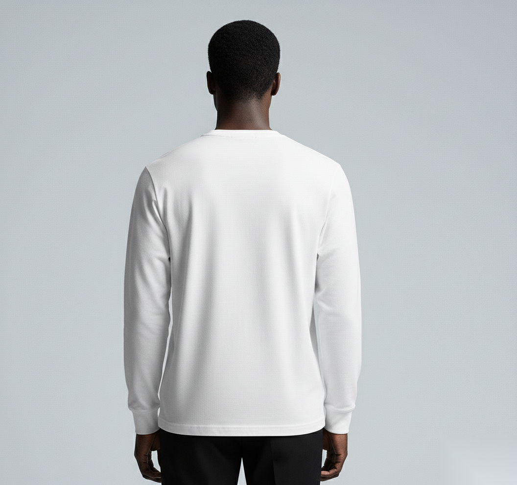 Plain White Long Sleeve