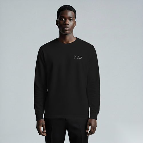 Plain Black Long Sleeve
