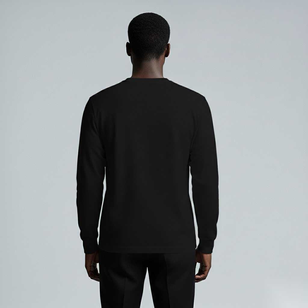 Plain Black Long Sleeve