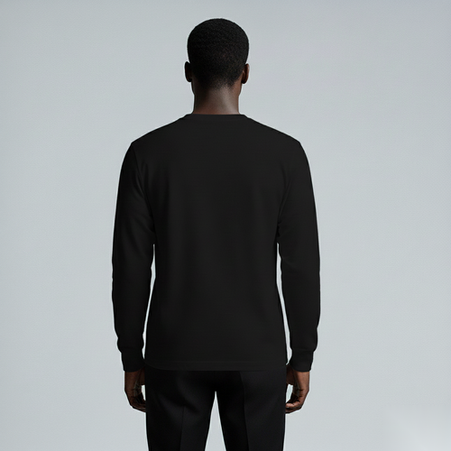 Plain Black Long Sleeve