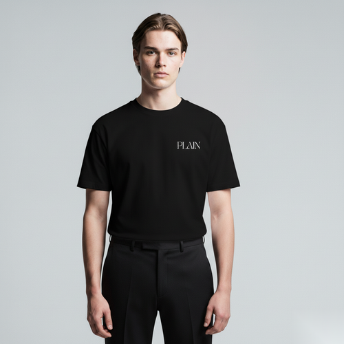 Plain Black Tee