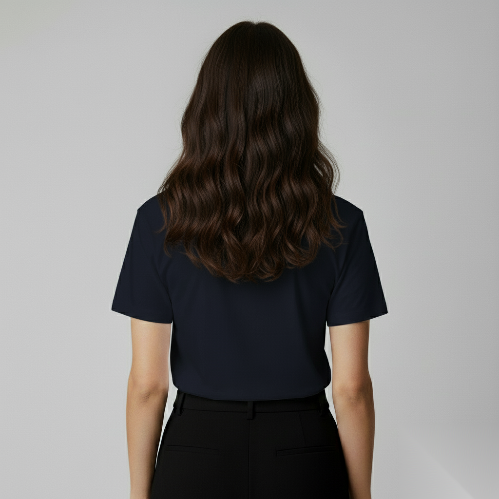 Plain Navy Tee