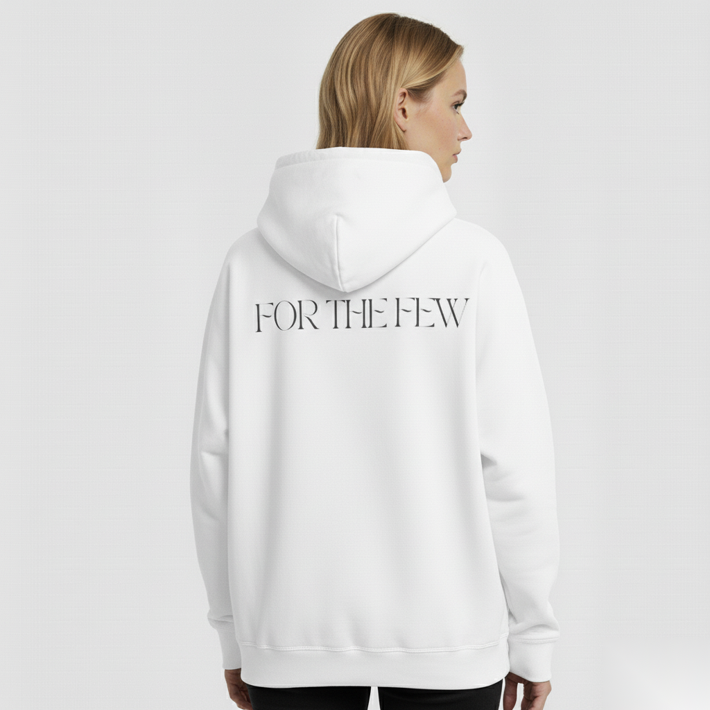 Signature White Hoodie