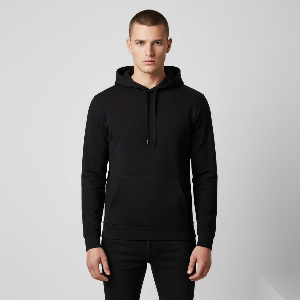 Signature Black Hoodie