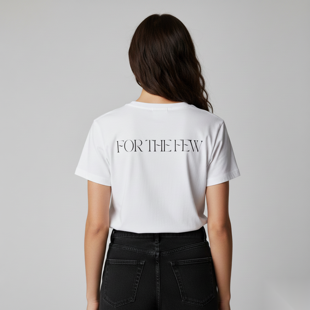 Signature White Tee