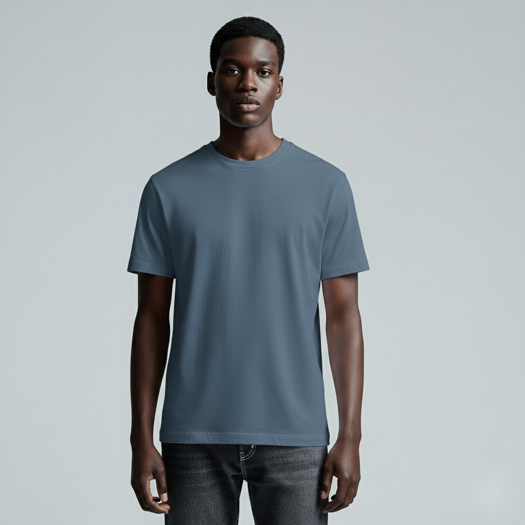 Signature Indigo Blue Tee